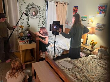 Big Sis behind the scenes photo 2